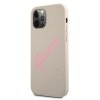 Guess GUHCP12LLSVSGP iPhone 12 Pro Max6,7 szaro różowy/grey pink hardcase Silicone Vintage